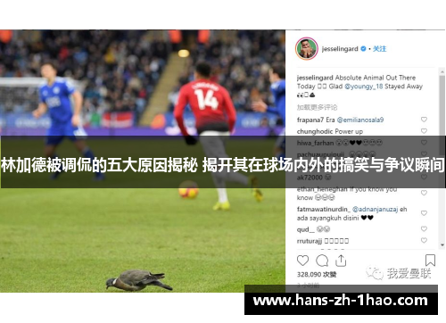 林加德被调侃的五大原因揭秘 揭开其在球场内外的搞笑与争议瞬间